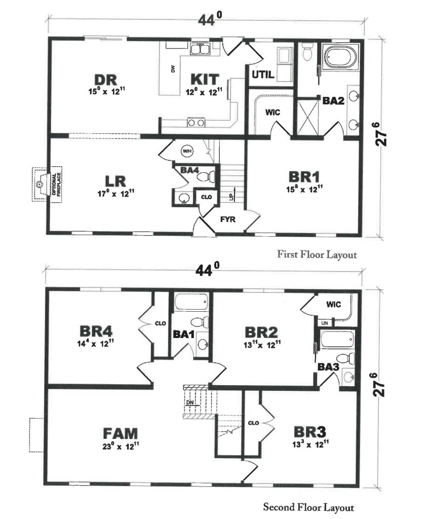 Bellmeade System Built Custom Model Home Floor Plan