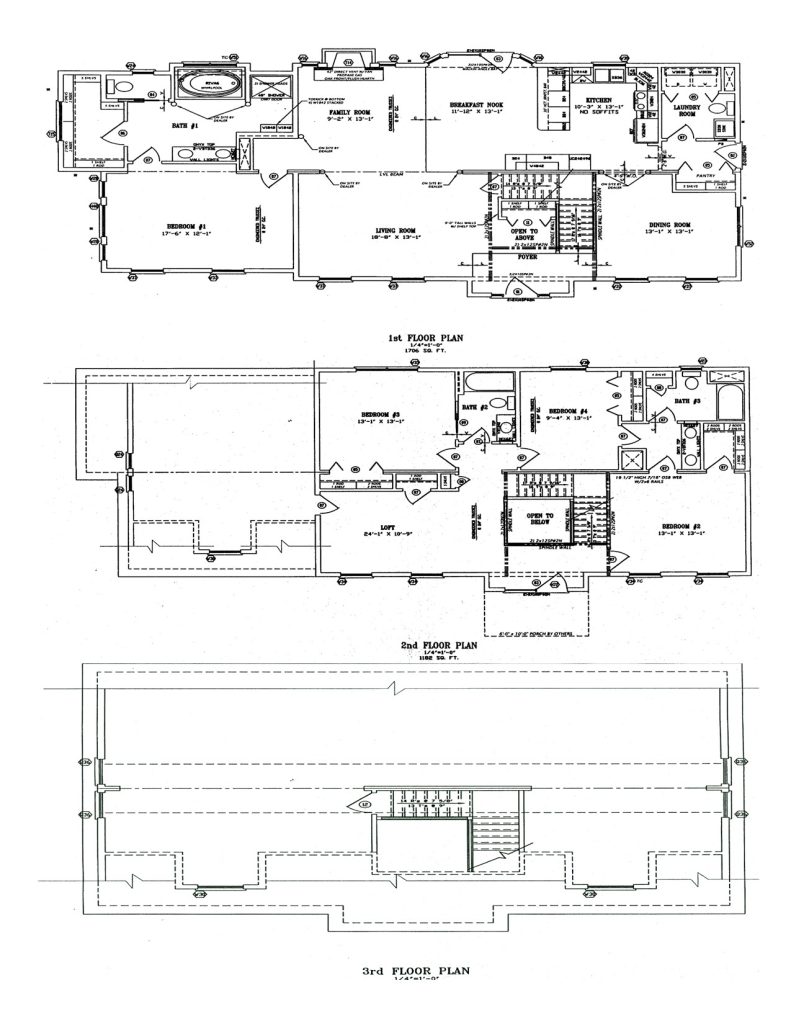 Cambridge System Built Custom Model Home Floor Plan